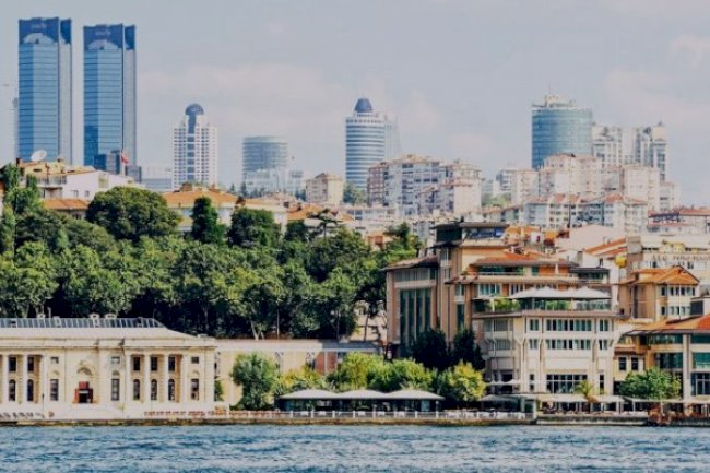 How was the high segment real estate market in Besiktas, Istanbul district.