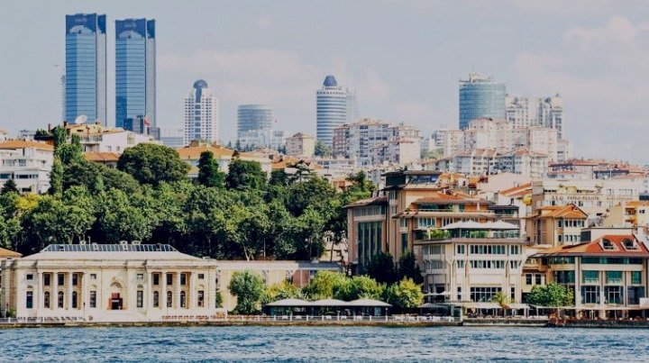 How was the high segment real estate market in Besiktas, Istanbul district.